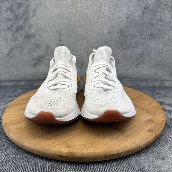 Nike Epic React Flyknit 2 Running Shoes Womens 9 White BQ8927-104 Sneakers - Picture 2 of 11